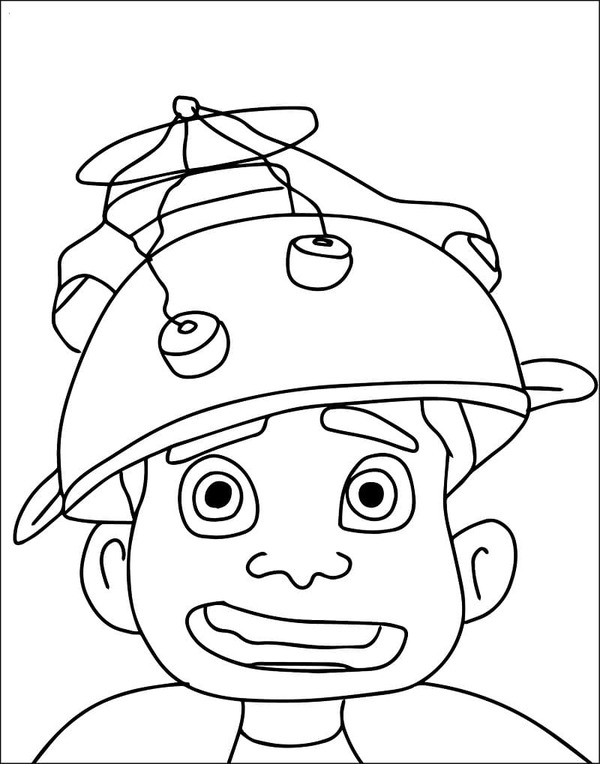 Kolorowanka Narysuj Elio 4