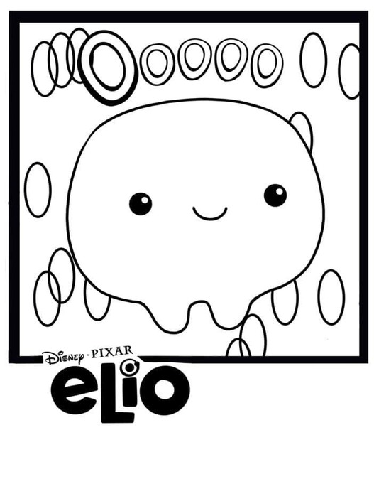 Kolorowanka Narysuj Elio dla dzieci