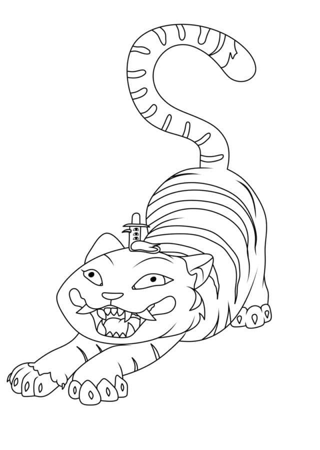 Kolorowanka Narysuj KPop Demon Hunters do druku dla dzieci