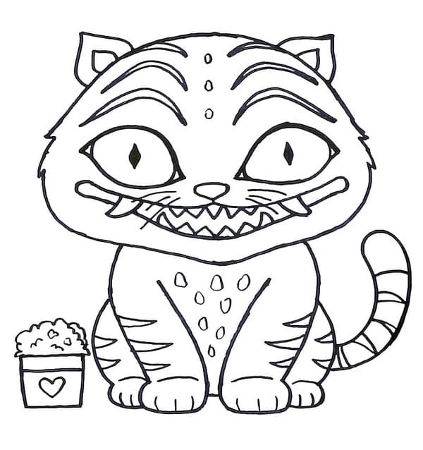 Kolorowanka Narysuj KPop Demon Hunters podstawowy