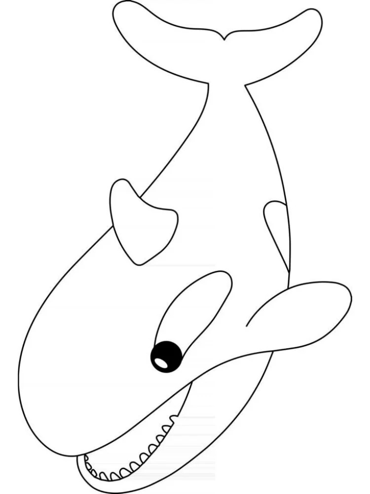 Kolorowanka Narysuj Orka 2