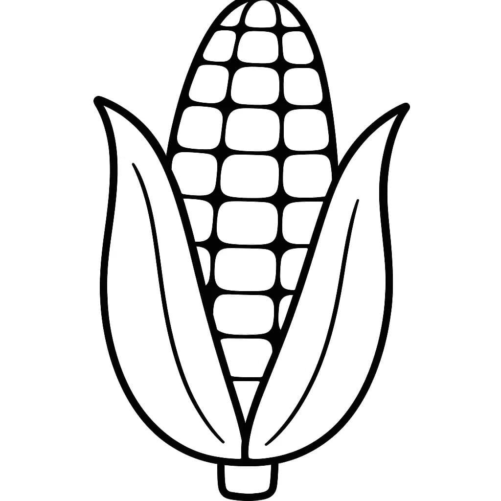 Kolorowanka Kukurydza 6