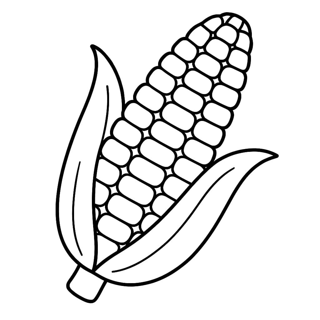 Kolorowanka Kukurydza 7