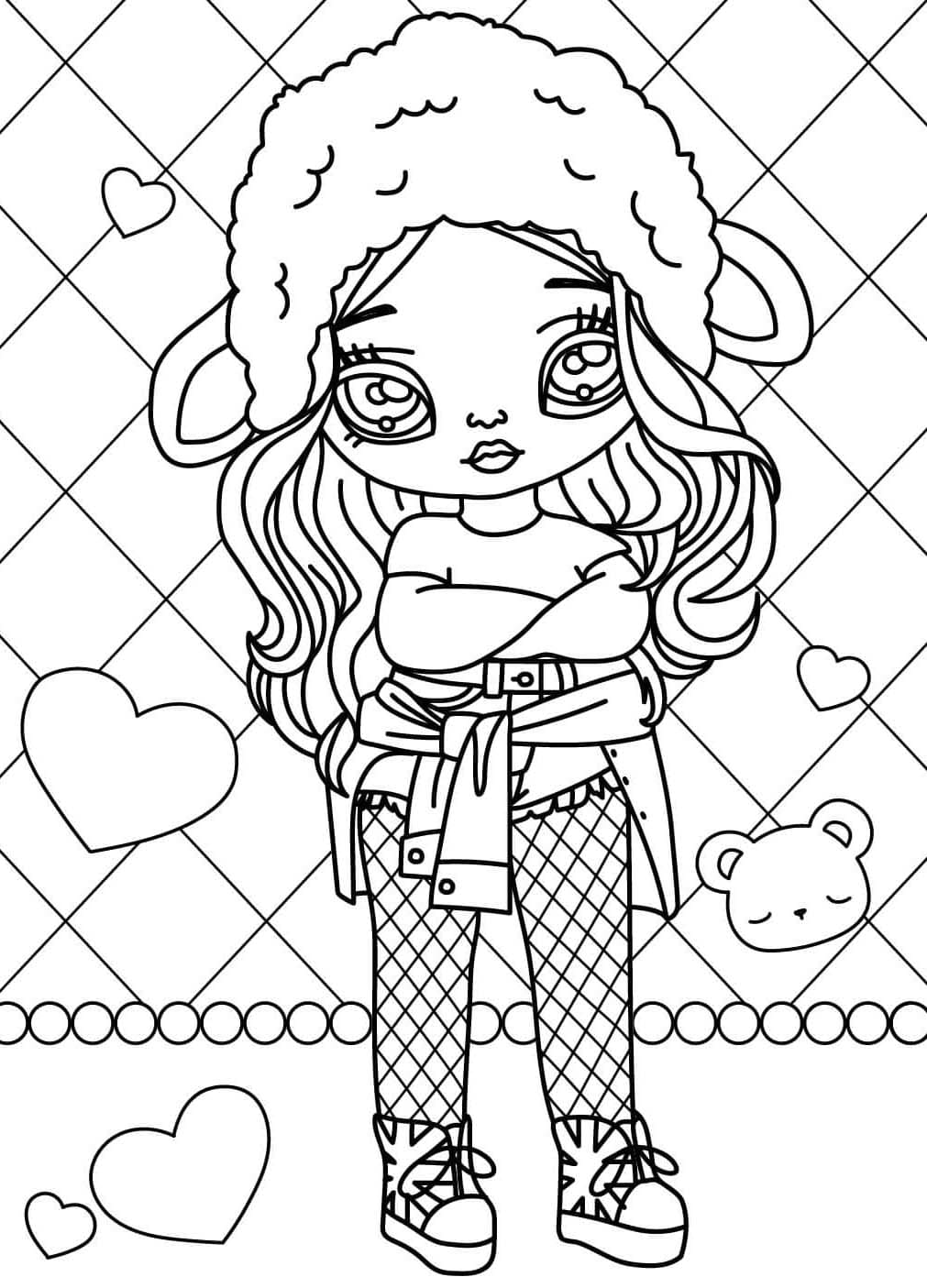 Kolorowanka Na Na Na Surprise bezpłatnie dla dzieci