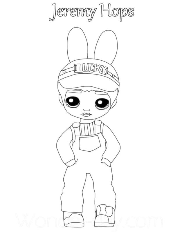 Kolorowanka Na Na Na Surprise bezpłatny wydruku