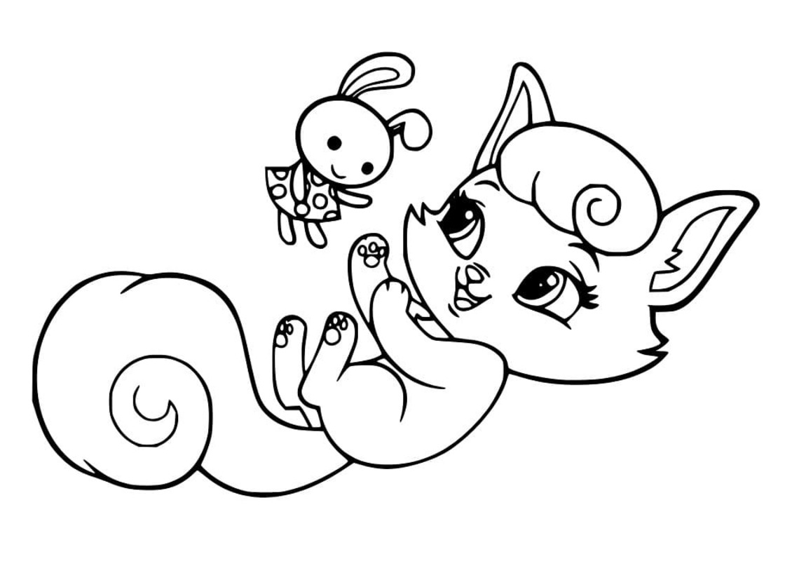 Kolorowanka Narysuj Dreamy z Palace Pets