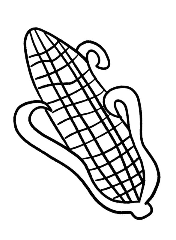 Kolorowanki Kukurydza