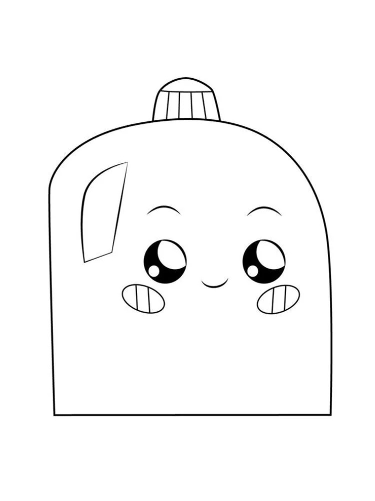 Kolorowanka Narysuj Lankybox 1