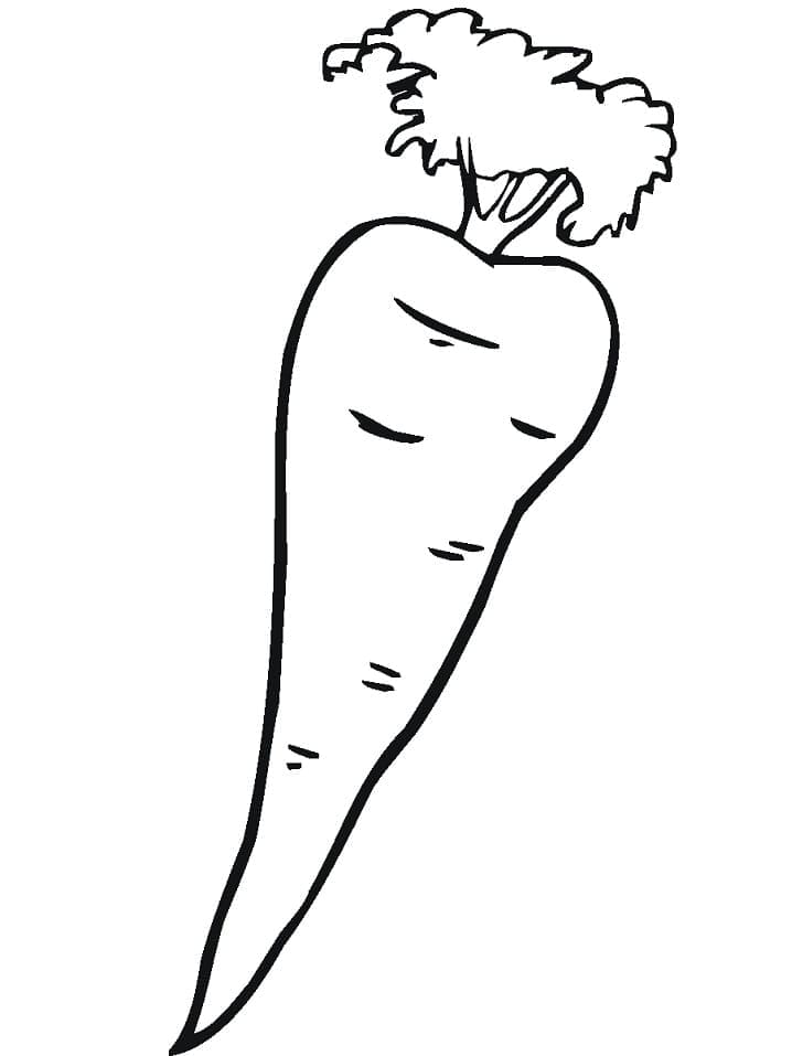 Kolorowanka Narysuj Marchewki podstawowy do druku