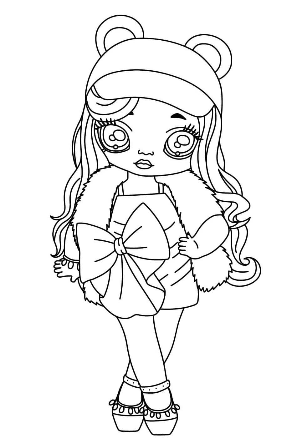 Kolorowanka Narysuj Na Na Na Surprise 1