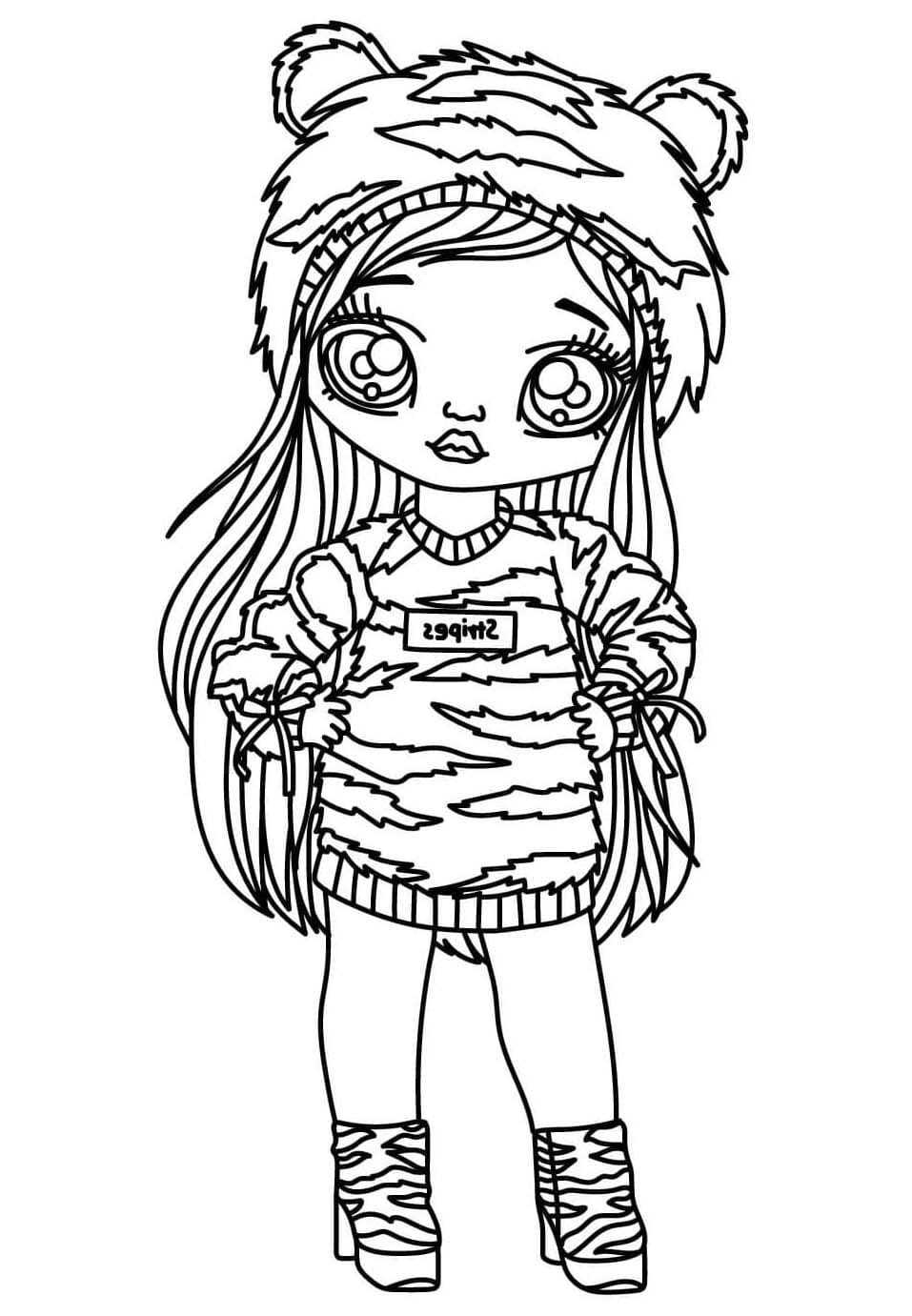 Kolorowanka Narysuj Na Na Na Surprise 3