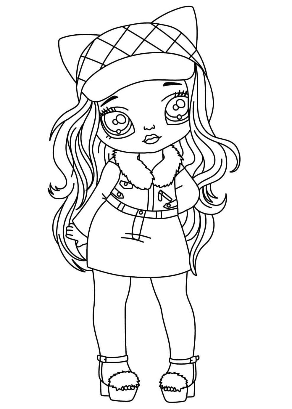 Kolorowanka Narysuj Na Na Na Surprise 4