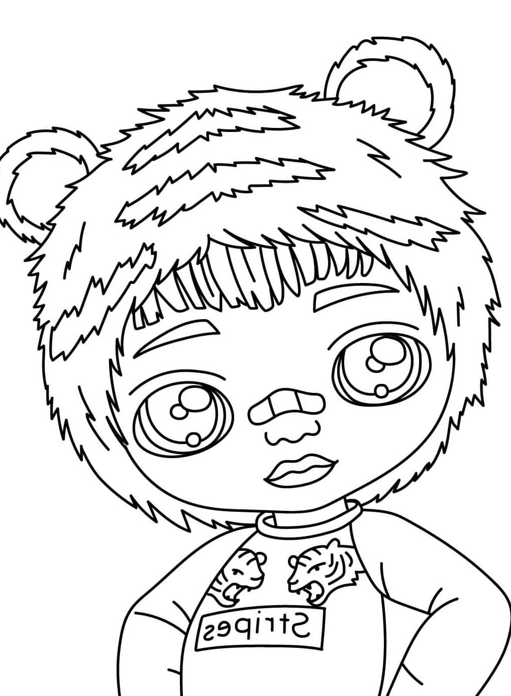 Kolorowanka Narysuj Na Na Na Surprise 5