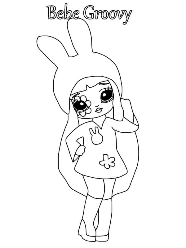 Kolorowanka Narysuj Na Na Na Surprise bezpłatny wydruku