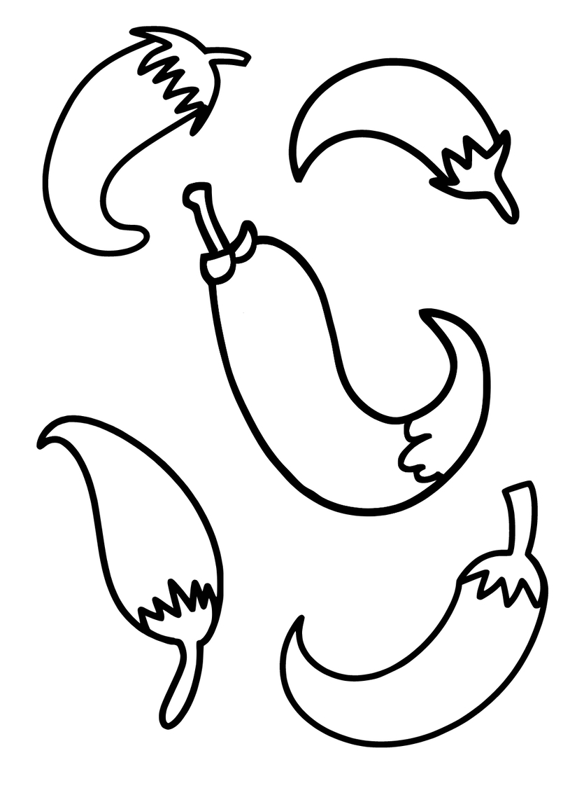 Kolorowanka Narysuj Pięć Papryka