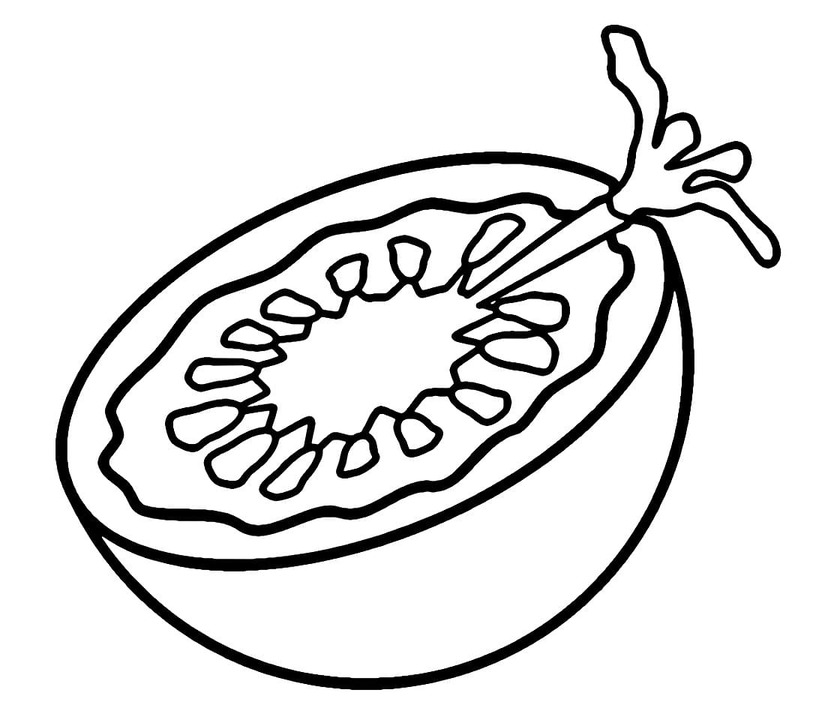 Kolorowanka Narysuj Pomidory bezpłatny