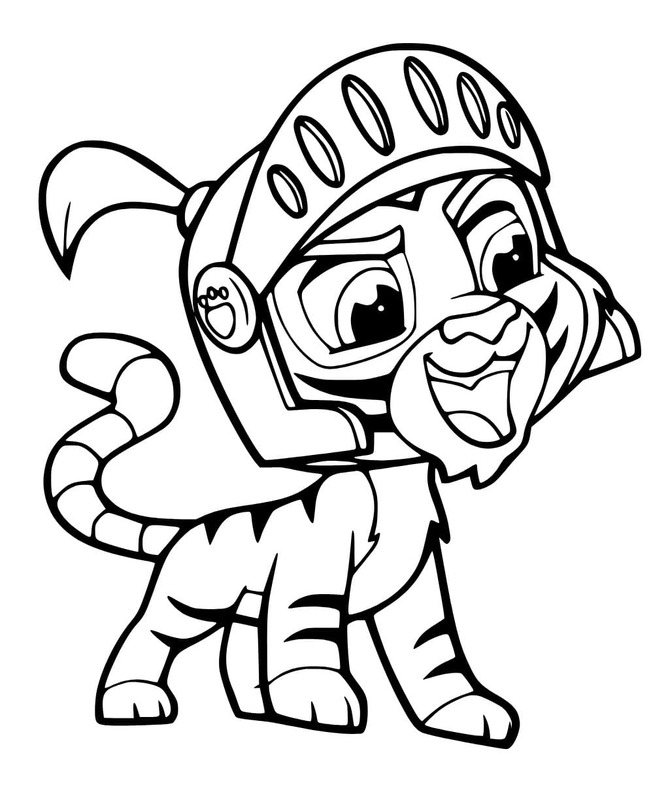 Kolorowanka Narysuj Sultan w Palace Pets