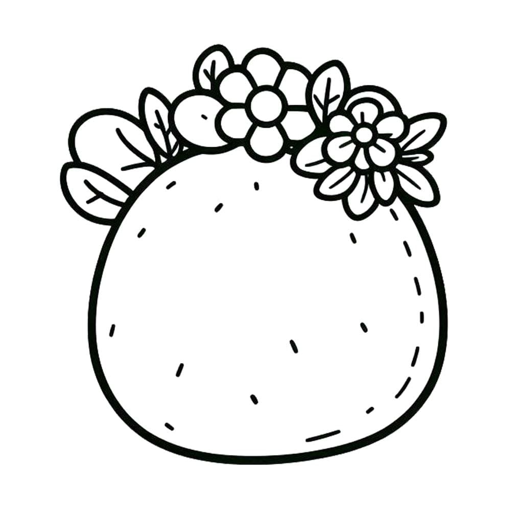 Kolorowanka Narysuj Ziemniaki wydruku