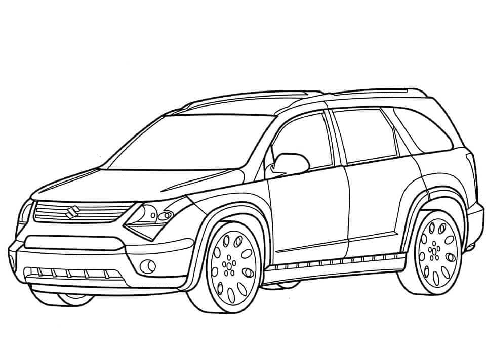 Kolorowanka Suzuki dla dzieci
