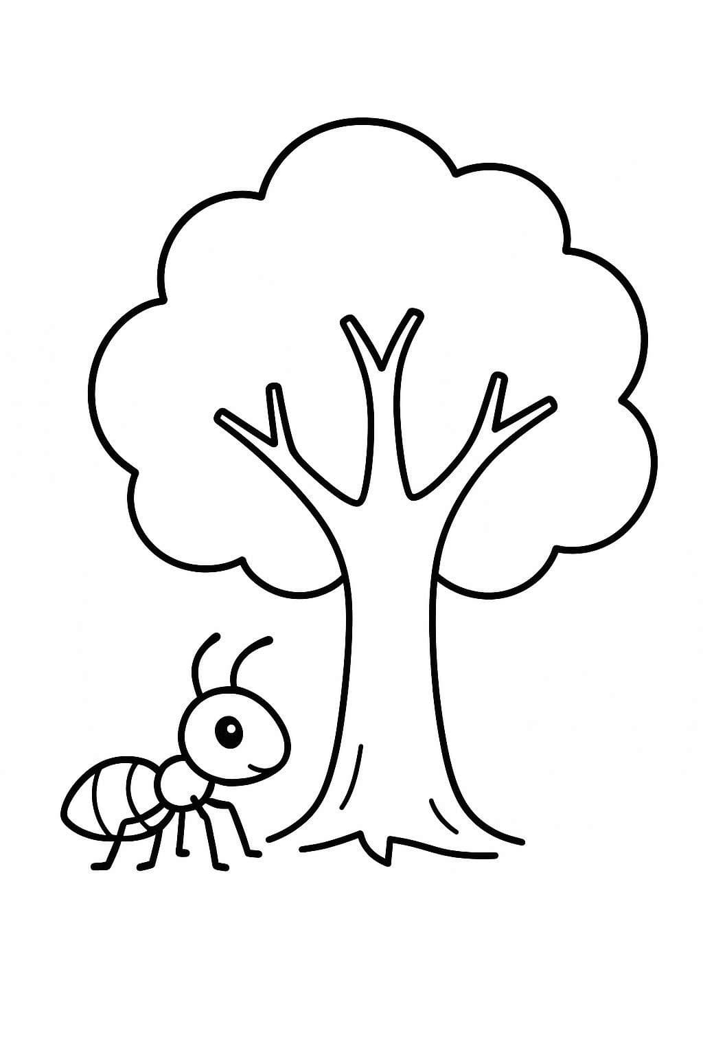 Kolorowanka Mrówki 4