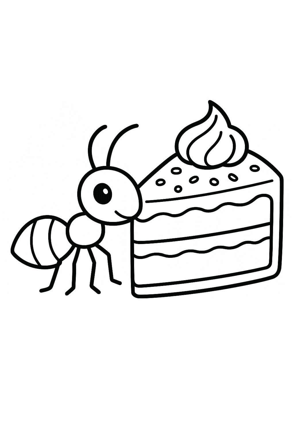 Kolorowanka Mrówki 6