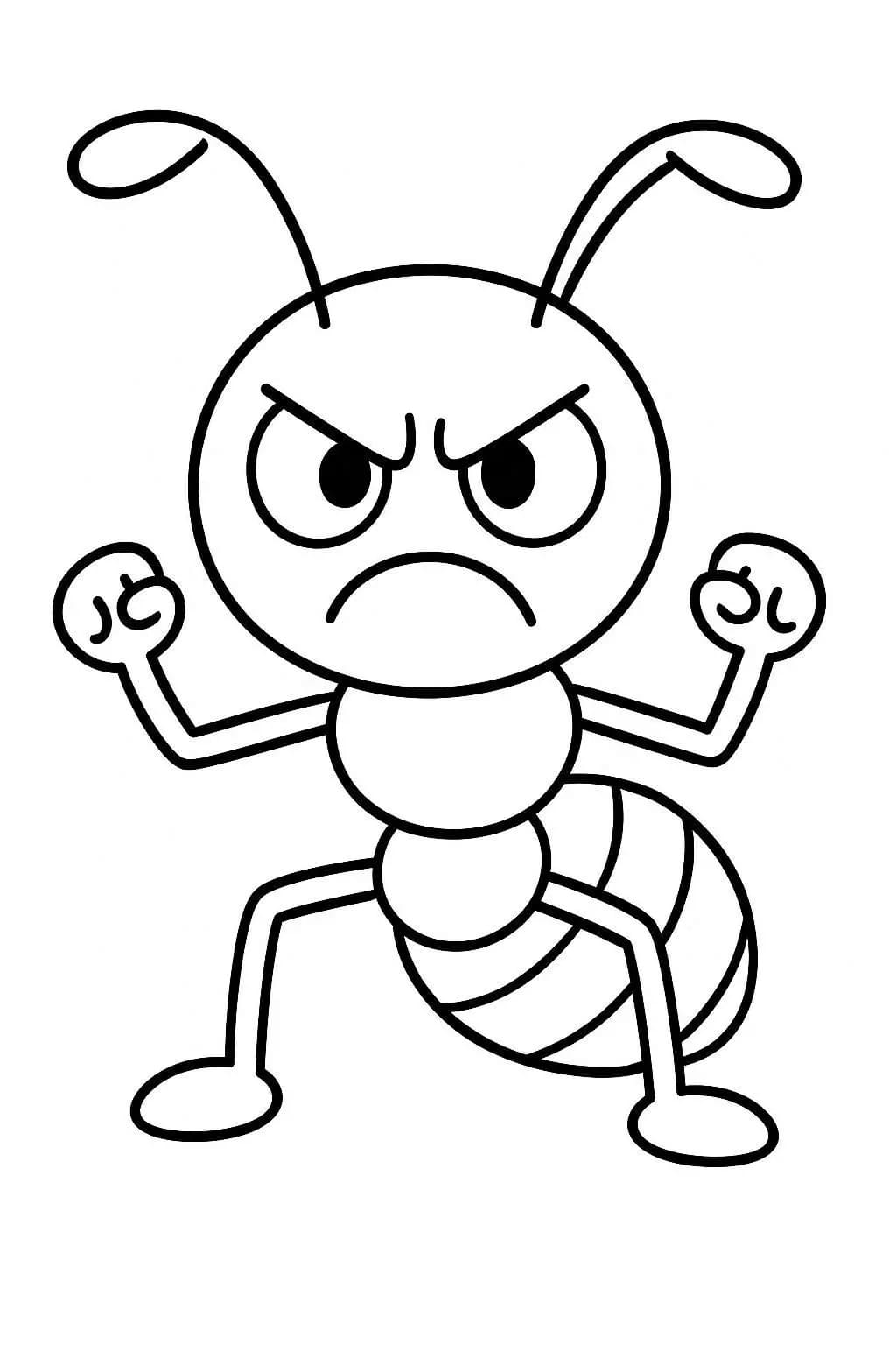 Kolorowanka Mrówki 7