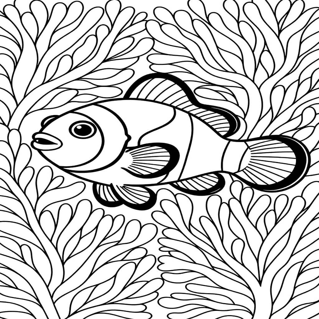 Kolorowanka Narysuj Błazenek dla dzieci