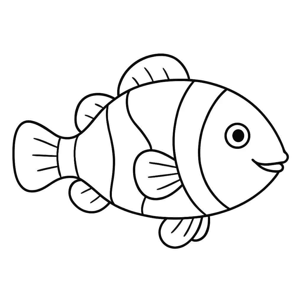 Kolorowanka Narysuj Błazenek wydruku dla dzieci