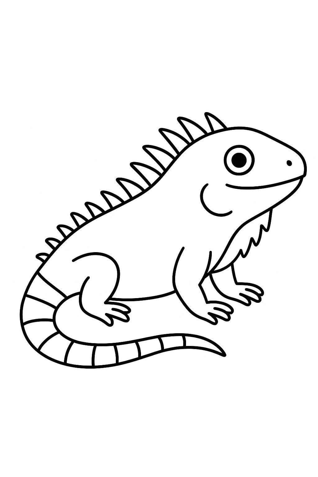 Kolorowanki Iguana