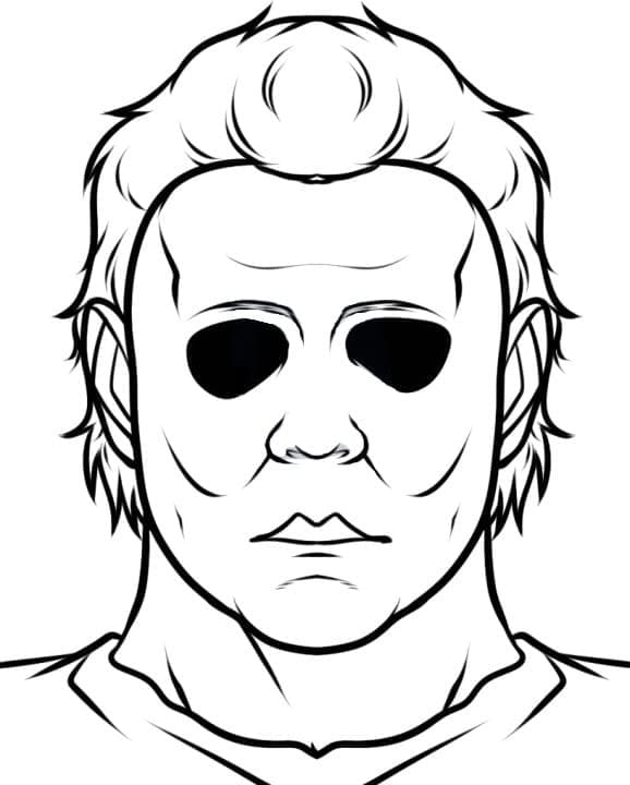 Kolorowanki Michael Myers