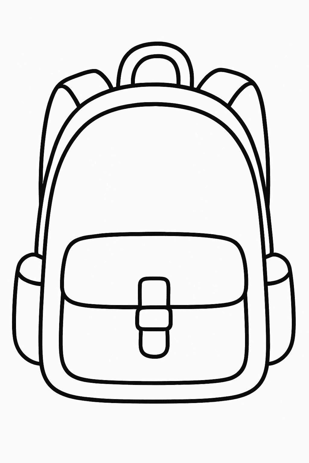 Kolorowanka Plecak 3