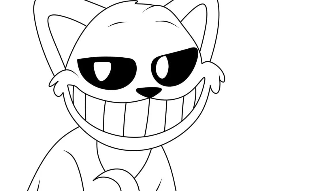 Kolorowanka CatNap bezpłatny wydruku