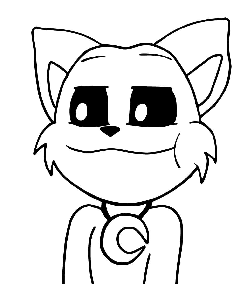 Kolorowanka CatNap wydruku