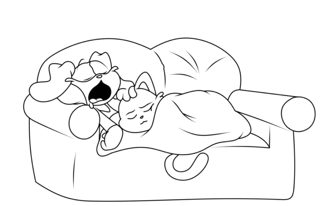 Kolorowanka DogDay bezpłatny prosty