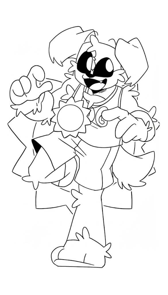 Kolorowanka DogDay bezpłatny wydruku dla dzieci