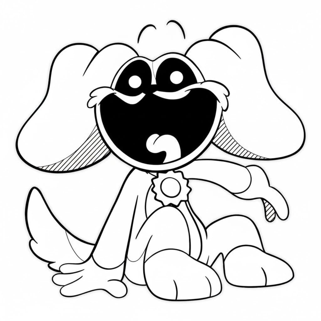 Kolorowanka DogDay bezpłatny wydruku