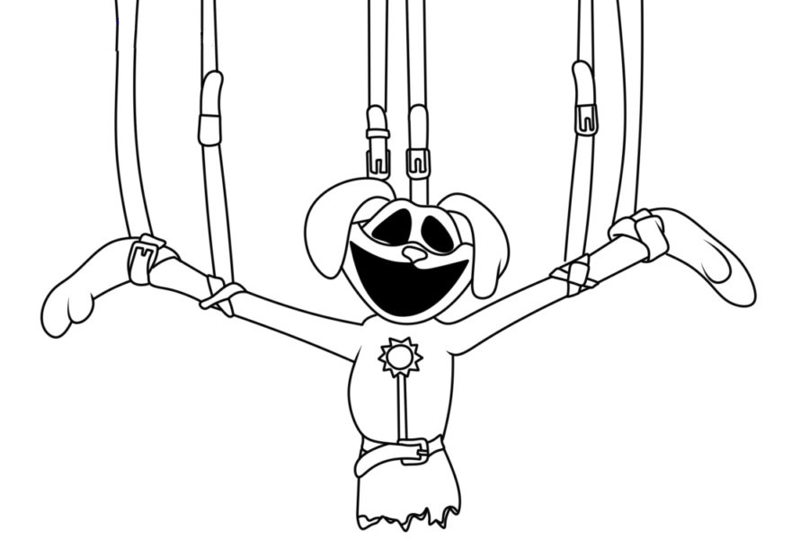 Kolorowanka DogDay wydruku łatwy