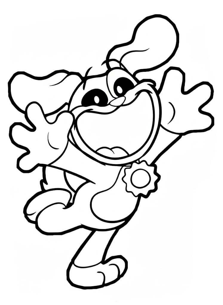 Kolorowanka DogDay wydruku prosty