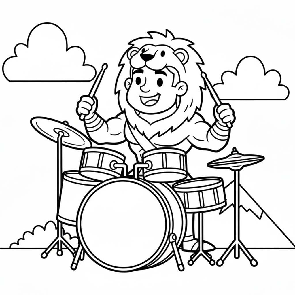 Kolorowanka Herkules wydruku łatwy