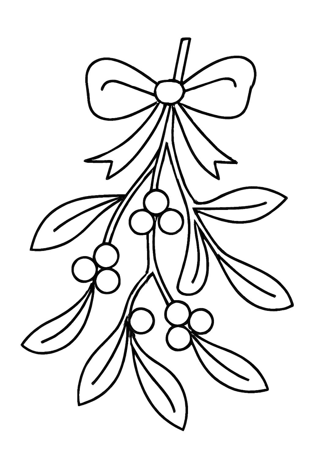 Kolorowanka Jemioła 8