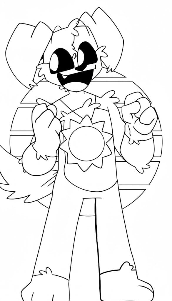 Kolorowanka Narysuj DogDay 8