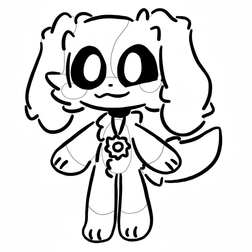 Kolorowanka Narysuj DogDay bezpłatny