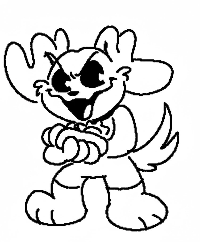 Kolorowanka Narysuj DogDay podstawowy