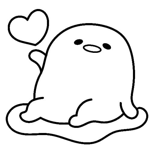 Kolorowanki Gudetama