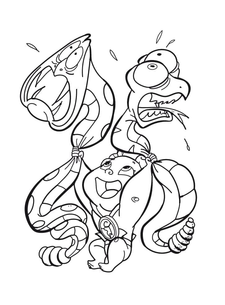 Kolorowanka Narysuj Herkules 1