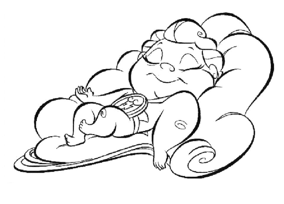 Kolorowanka Narysuj Herkules 2