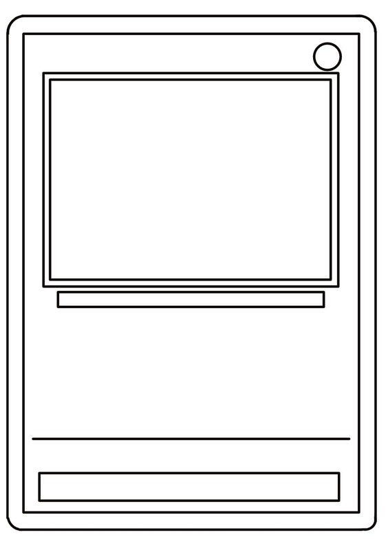 Kolorowanka Narysuj Karta Pokemon empty