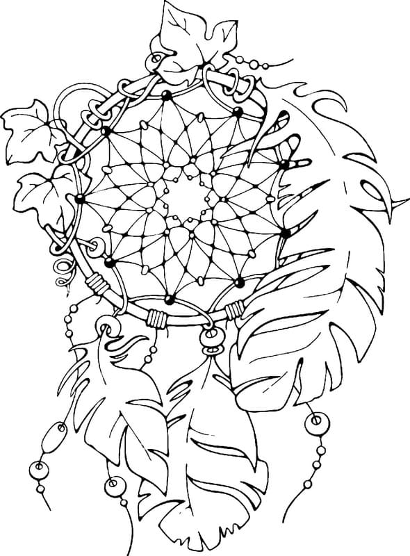 Kolorowanki Łapacz Snów