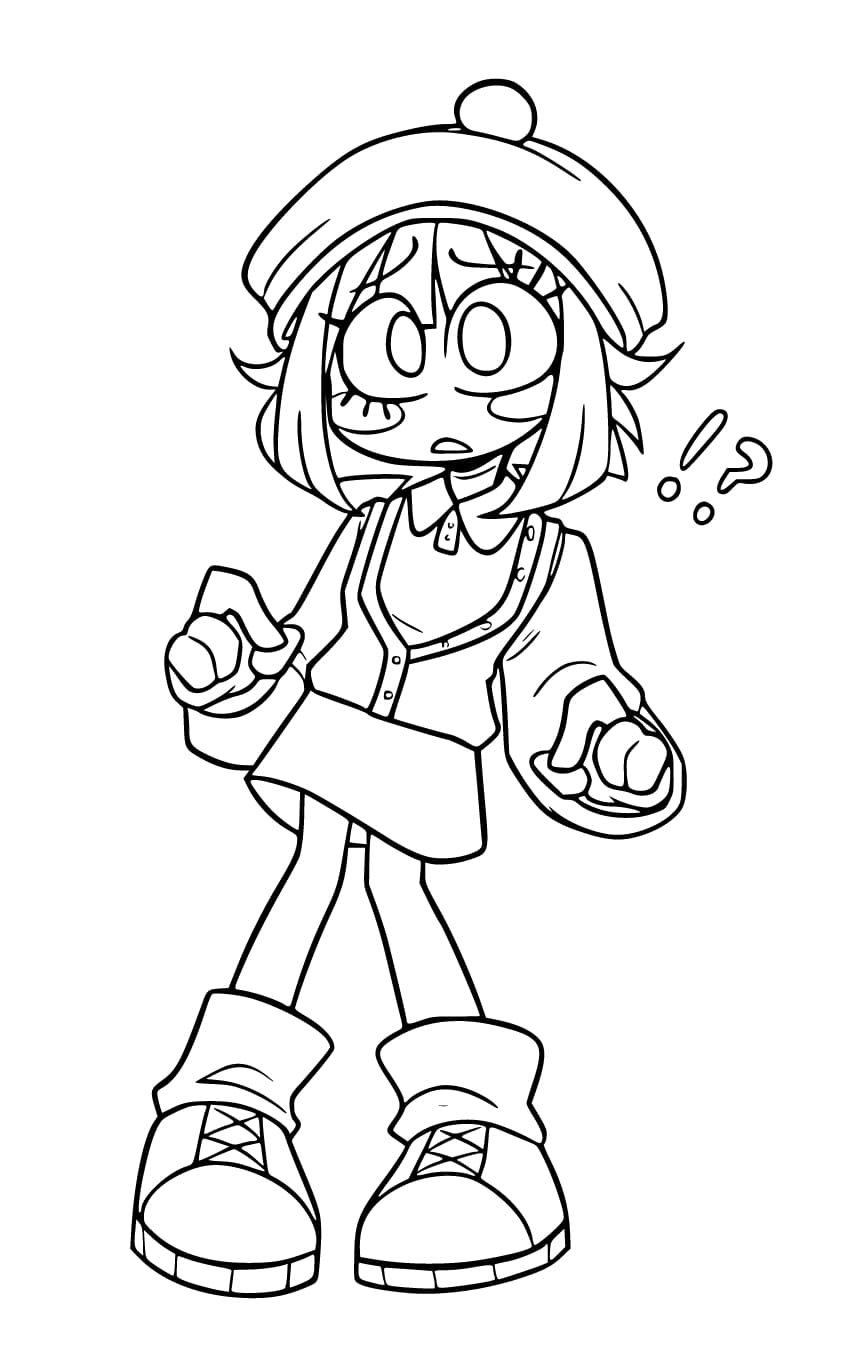 Kolorowanka Narysuj Pomni 2