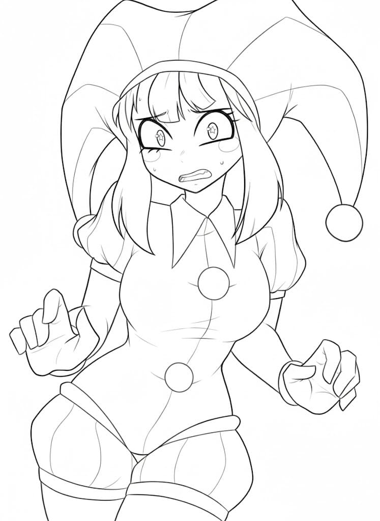 Kolorowanka Narysuj Pomni 3